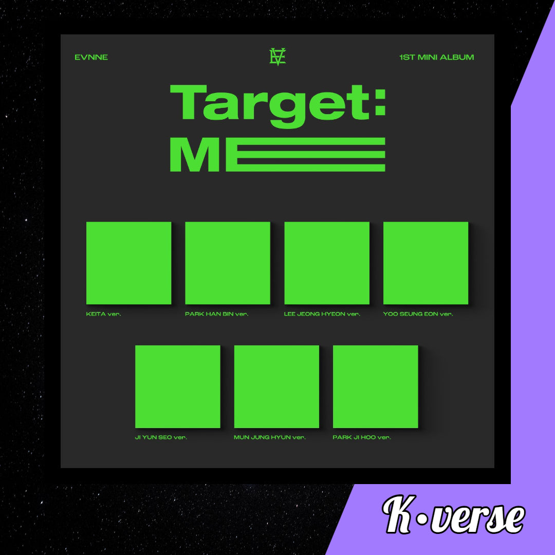 EVNNE Target: ME 1st Mini Album ver. Digipack