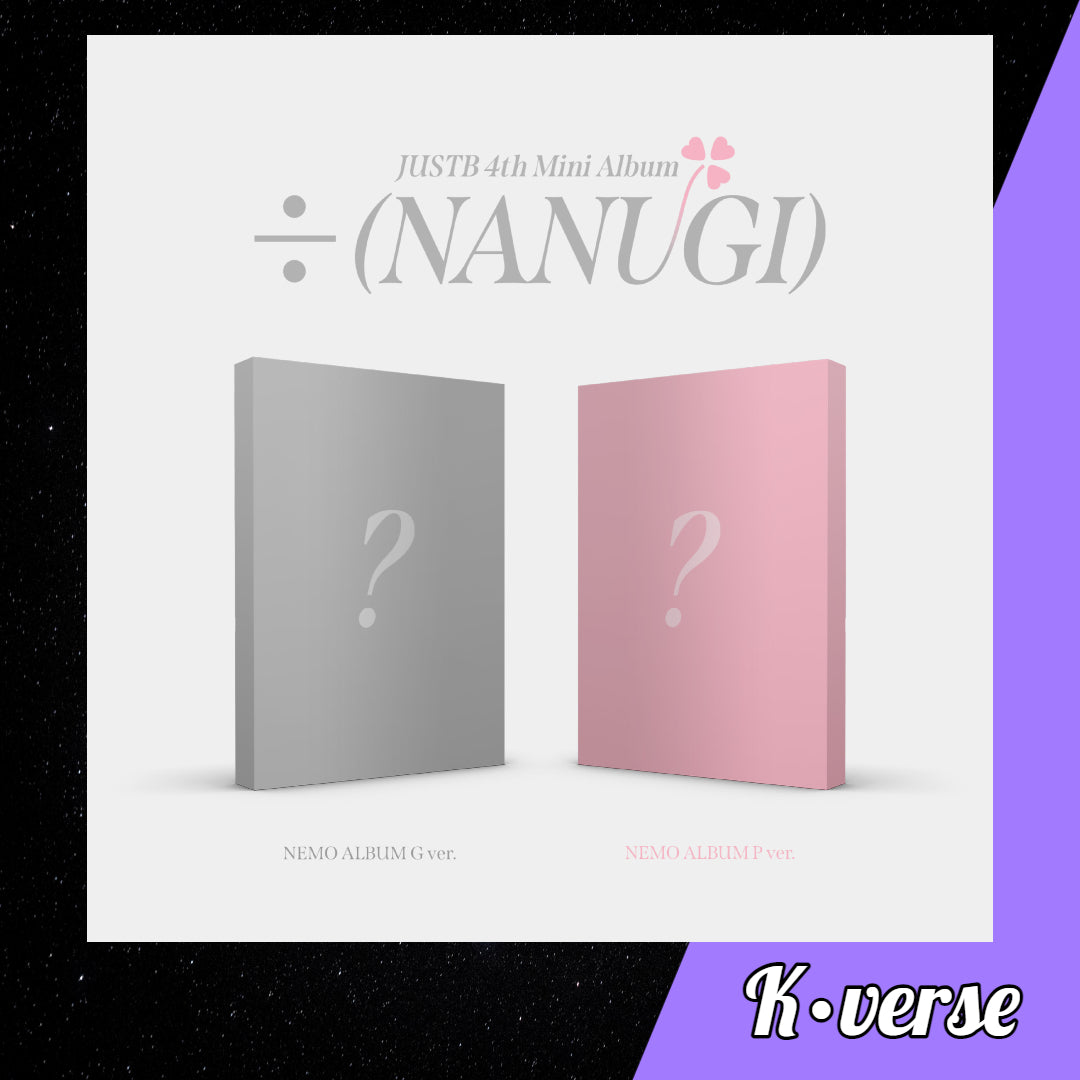 JUSTB ÷NANUGI 4th Mini Album ver. Nemo