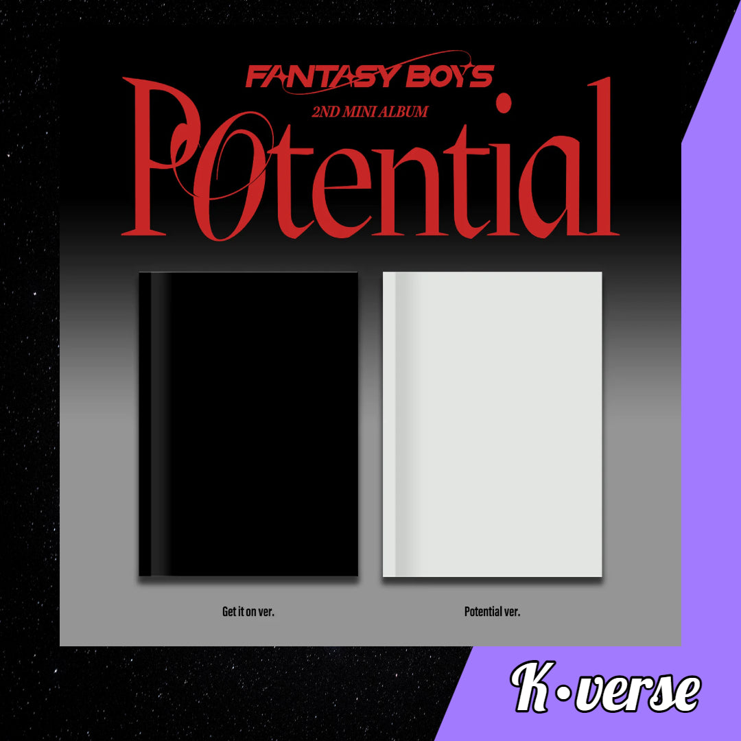FANTASY BOYS 2nd Mini Album 'Potential'