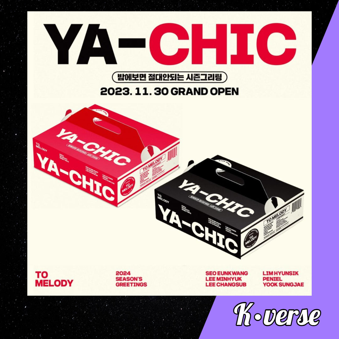 TO.MELODY 2024 Season's Greetings 'YA-CHIC'