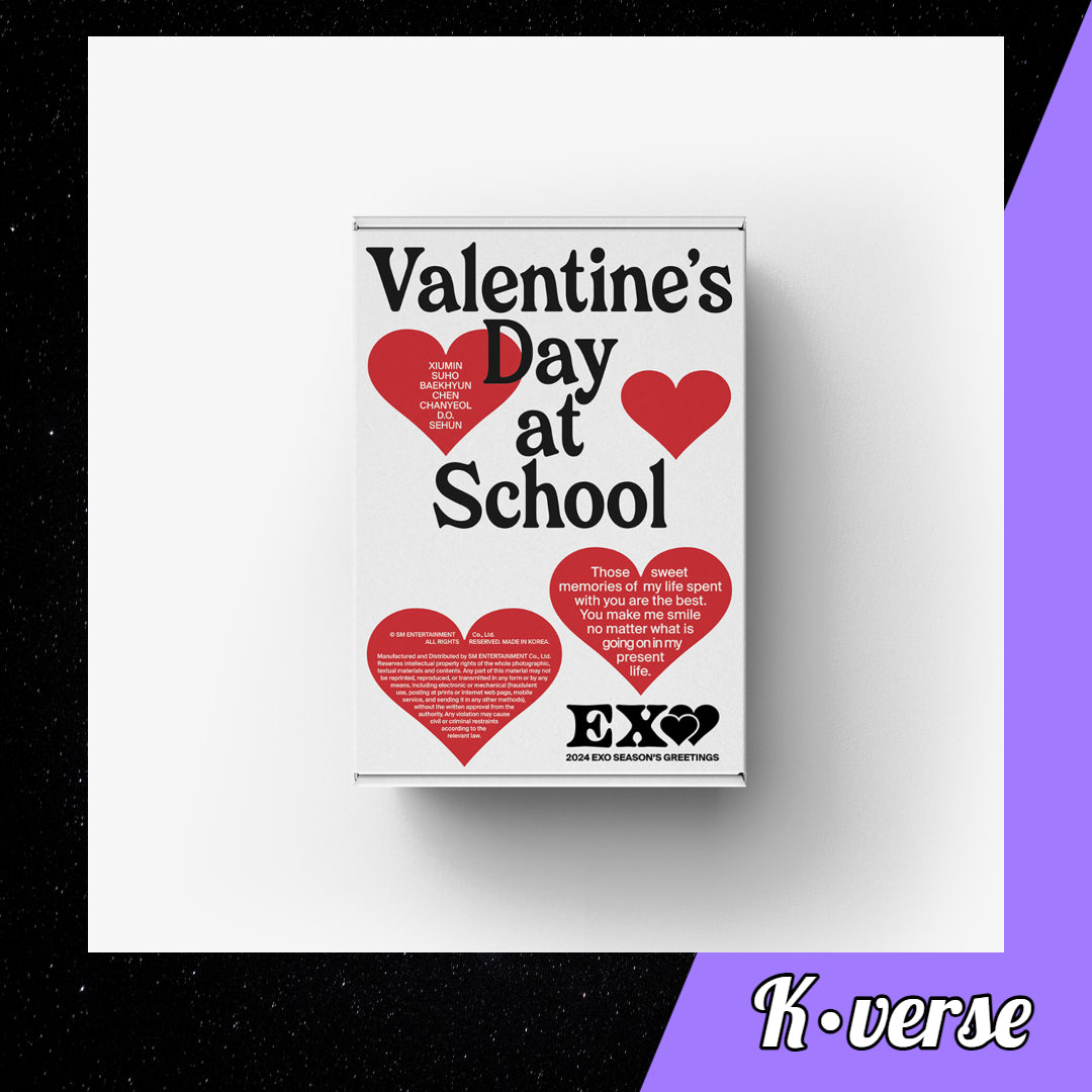 EXO 2024 Season's Greetings 'Valentine's Day At School'