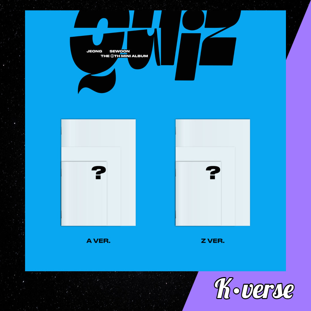 Jeong Sewoon 6th Mini Album 'QUIZ'