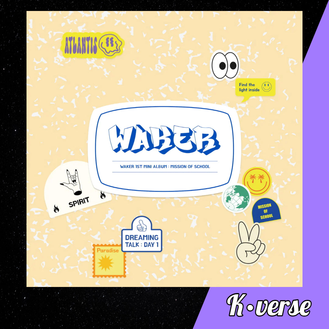 WAKER 1st Mini Album 'Mission Of School'