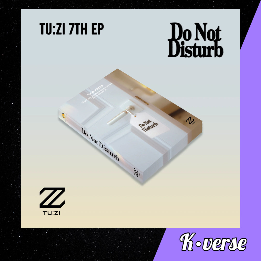 TU:ZI 7th EP Album 'Do Not Disturb'