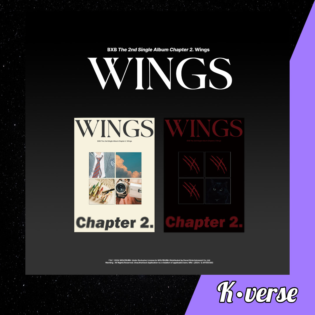 BXB 2nd Single Album 'Chapter 2. WINGS'