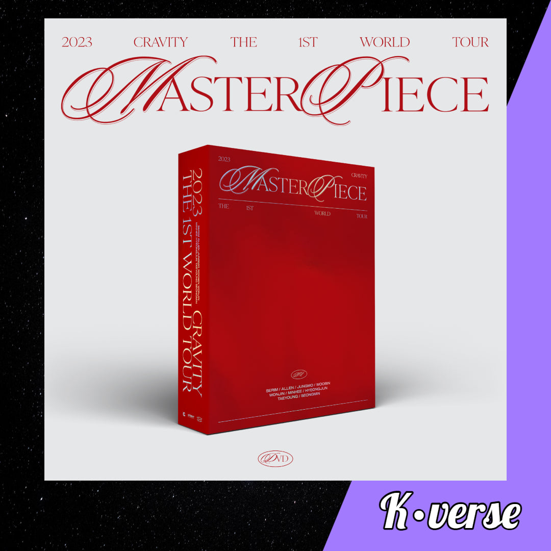 CRAVITY 2023 The 1st World Tour 'Masterpiece' ver. DVD