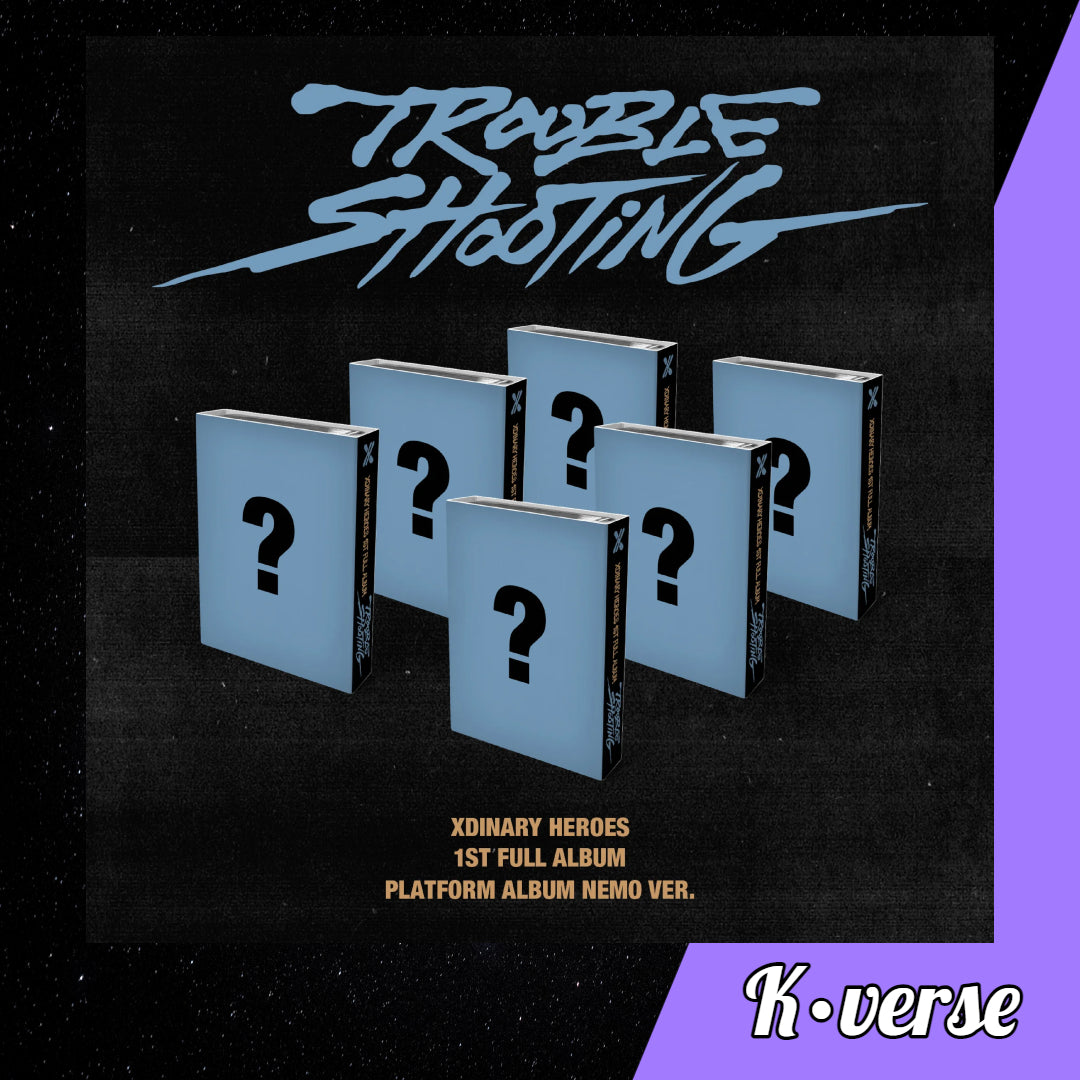 XDINARY HEROES 1st Full Album 'Troubleshooting' ver. Platform Nemo