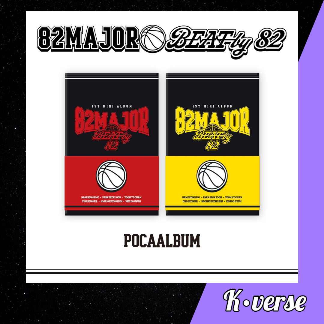 82MAJOR 1st Mini Album 'BEAT by 82' ver. Pocaalbum