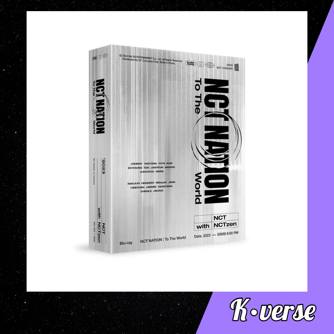 2023 NCT CONCERT 'NCT NATION: To The World in Incheon Blu-Ray'