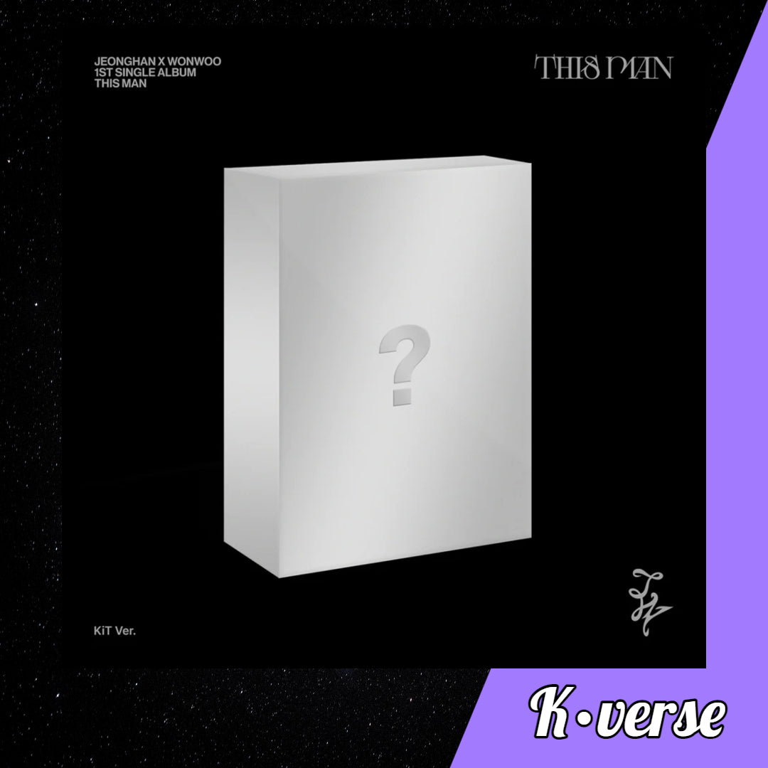 JEONGHAN X WONWOO 1st Single Album 'THIS MAN' ver. KiT