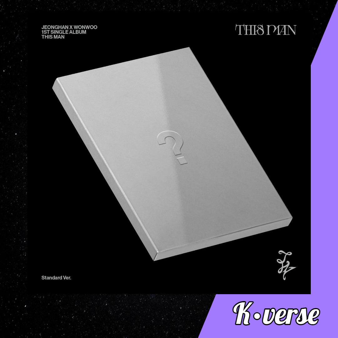 JEONGHAN X WONWOO 1st Single Album 'THIS MAN'