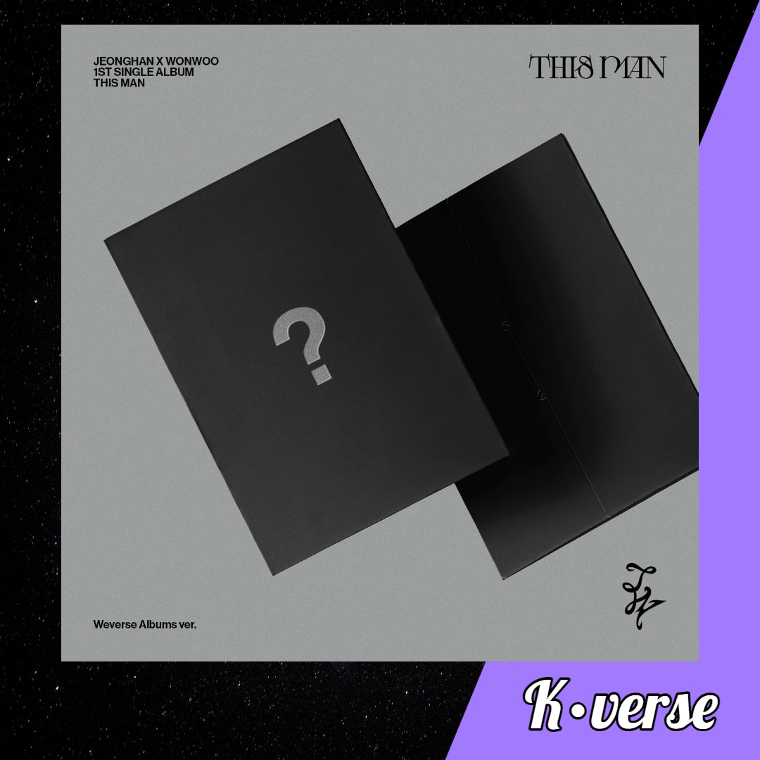 JEONGHAN X WONWOO 1st Single Album 'THIS MAN' ver. Weverse