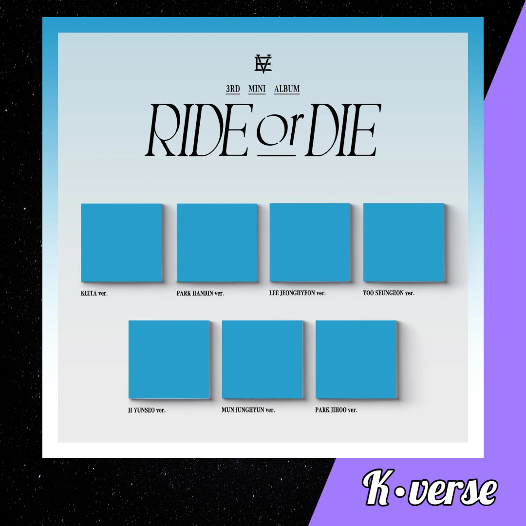 EVNNE 3rd Mini Album 'RIDE or DIE' ver. Digipack