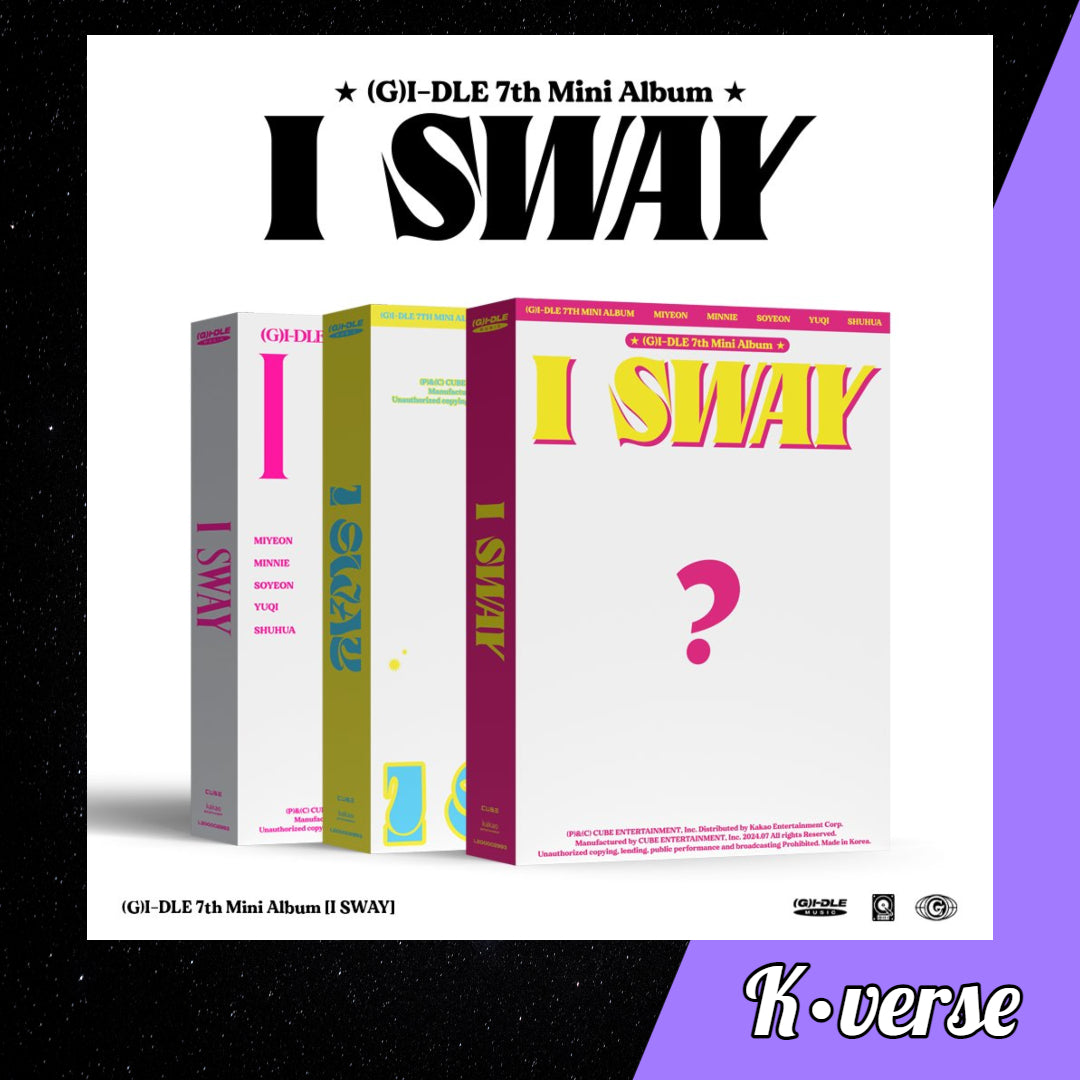 (G)I-DLE 7th Mini Album 'I SWAY'
