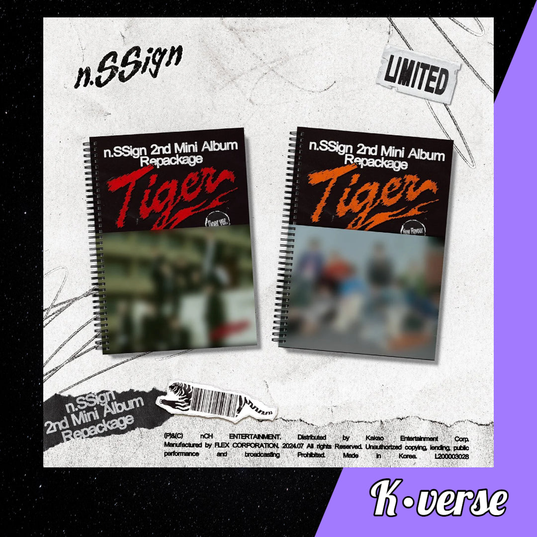 n.SSign 2nd Mini Album Repackage 'Tiger'