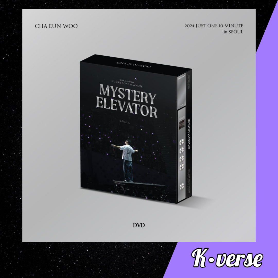 Cha Eunwoo 2024 JUST ONE 10 MINUTE in SEOUL DVD 'Mystery Elevator'
