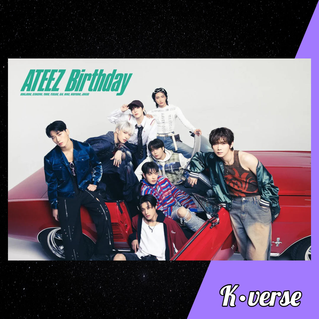ATEEZ 4th Japan Album 'BIRTHDAY' ver. Standard