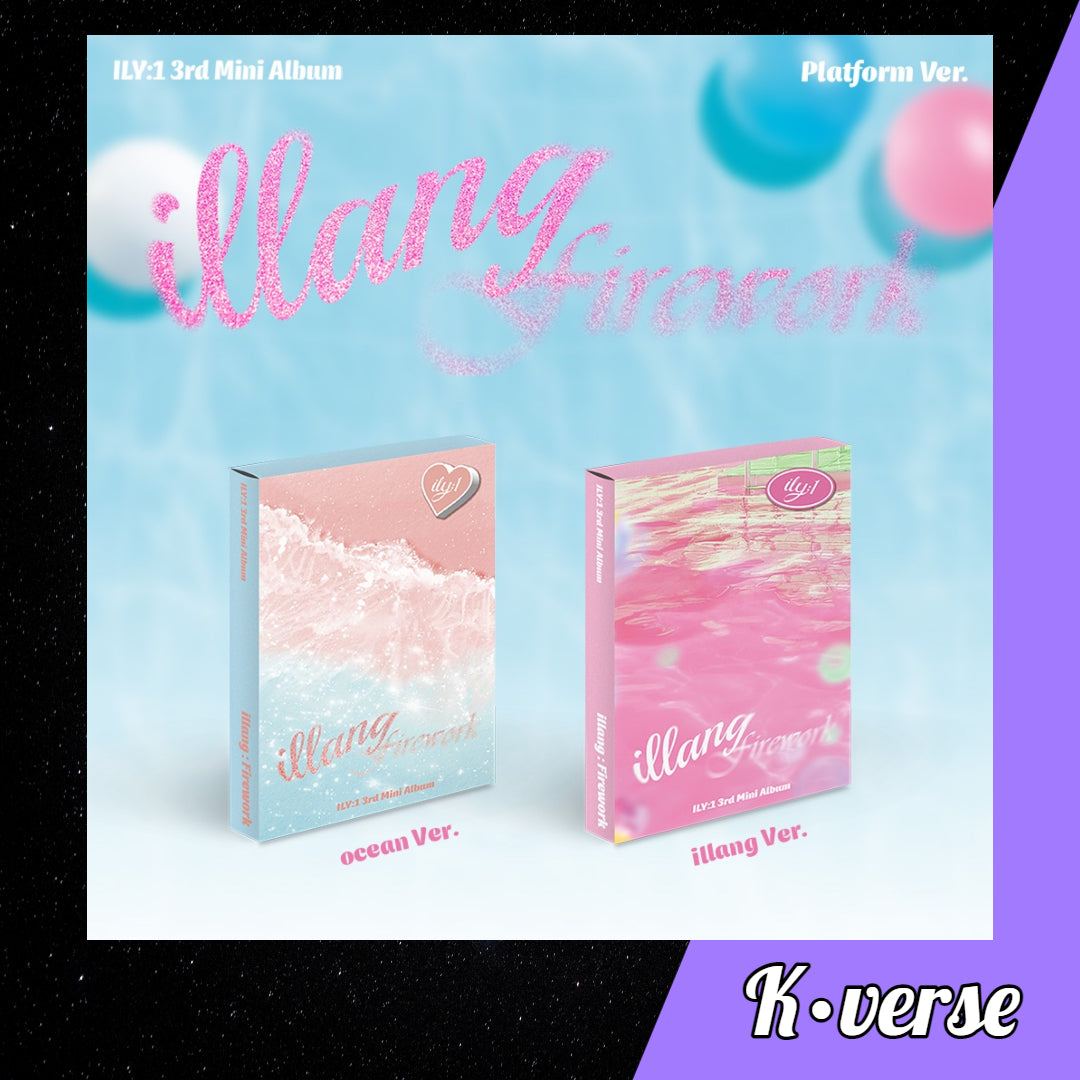 ILY:1 3rd Mini Album 'Illang: Fireworks' ver. Platform