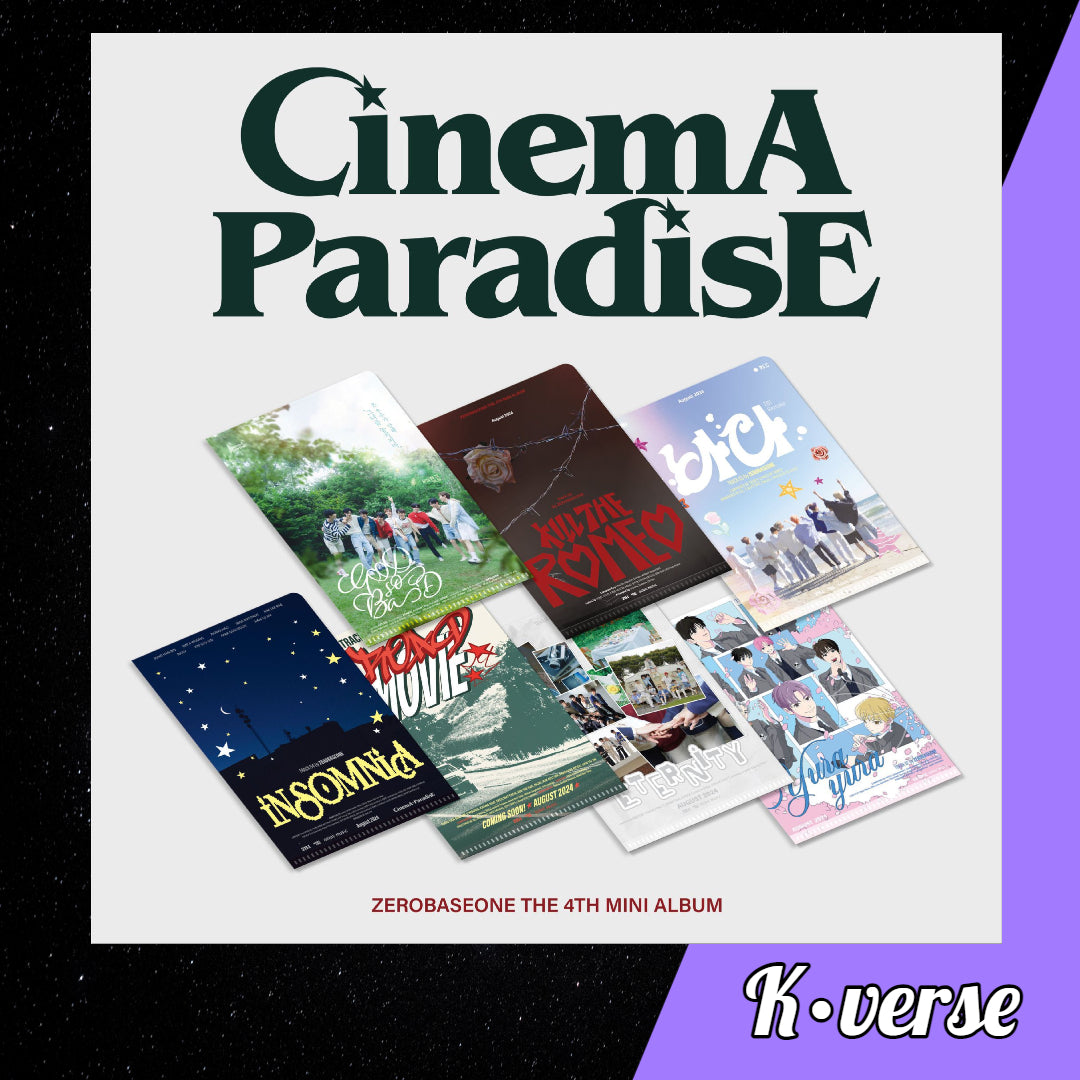 ZEROBASEONE 4th Mini Album 'Cinema Paradise' ver. Zerose