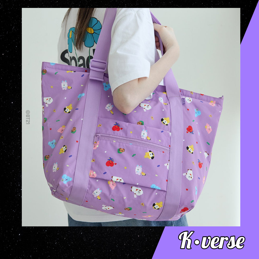 BT21 Foldable Travel Bag