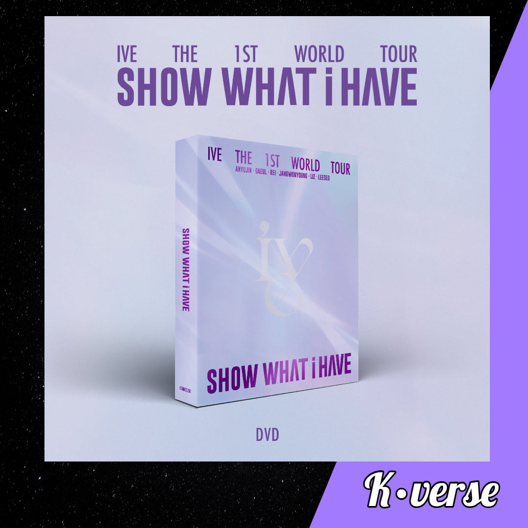 IVE 'The 1st World Tour: SHOW WHAT I HAVE' ver. DVD