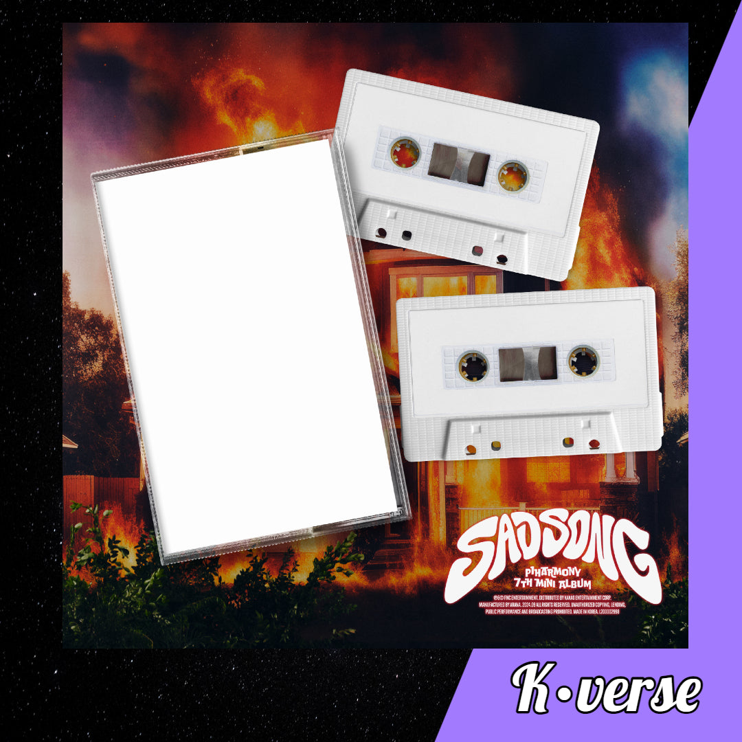 P1Harmony 7th Mini Album 'SAD SONG' ver. Cassette Tape