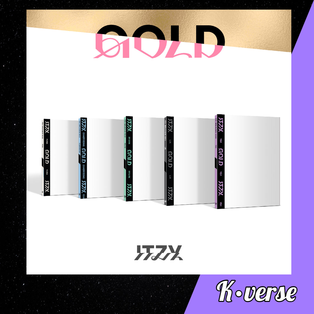 ITZY 2nd Album 'GOLD' ver. Digipack