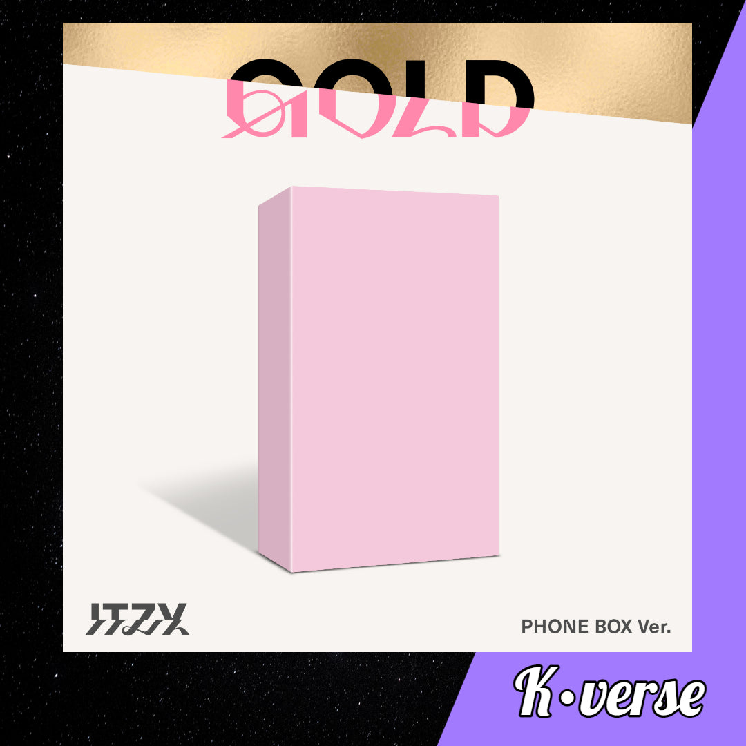ITZY 2nd Album 'GOLD' ver. Phone Box