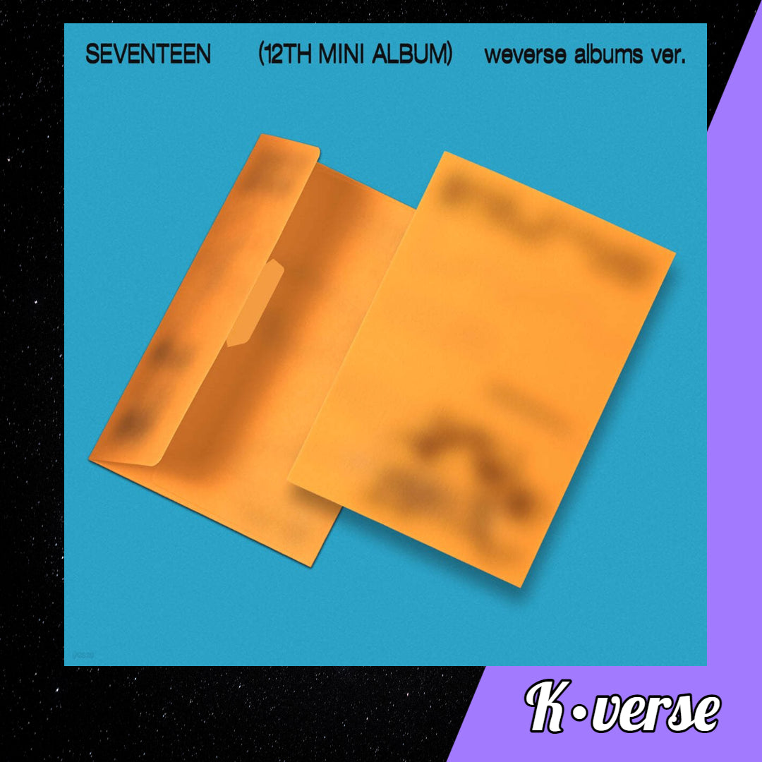 SEVENTEEN 12th Mini Album 'Spill The Feels' ver. Weverse Album