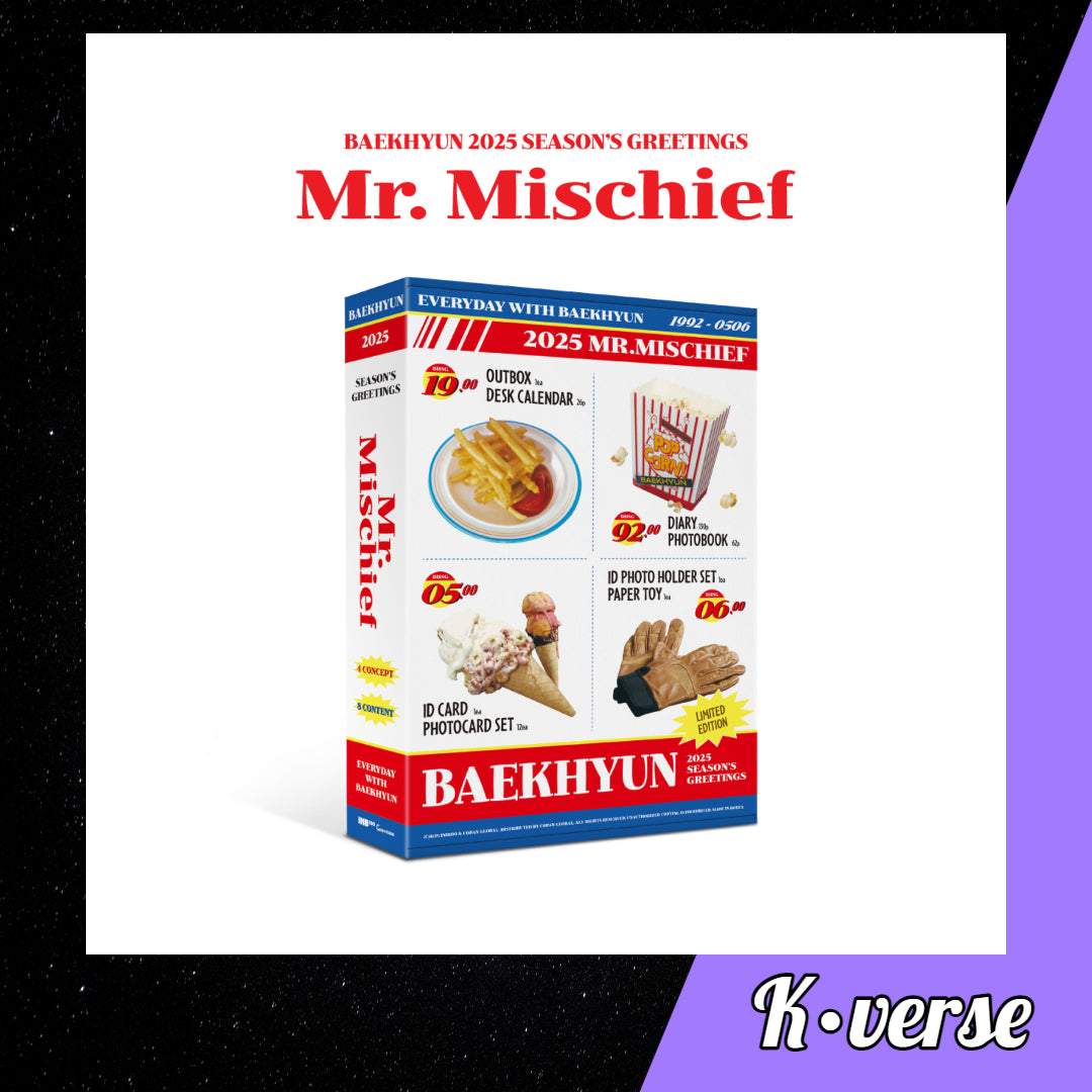 BAEKHYUN 2025 Season's Greetings 'Mr. Mischief'