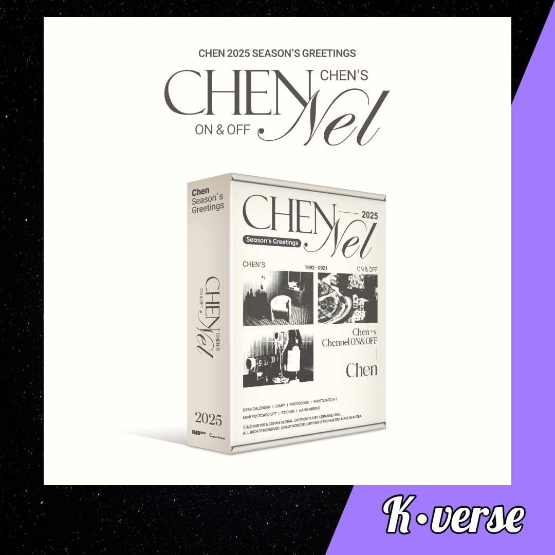 CHEN 2025 Season's Greetings 'Chen's Chennel ON & OFF'