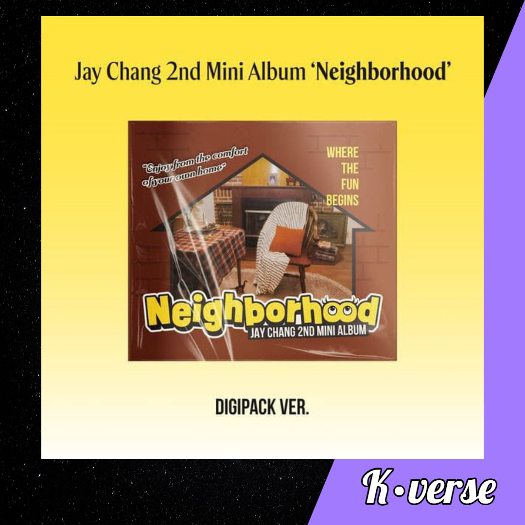 Jay Chang 2nd Mini Album 'Neighborhood' ver. Digipack