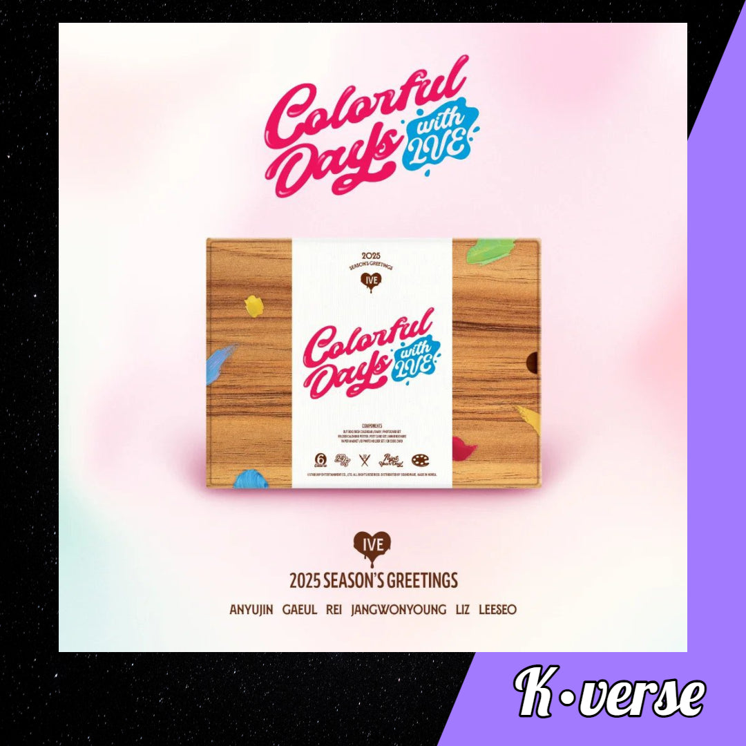 IVE 2025 Season's Greetings 'Colorful Days With IVE'