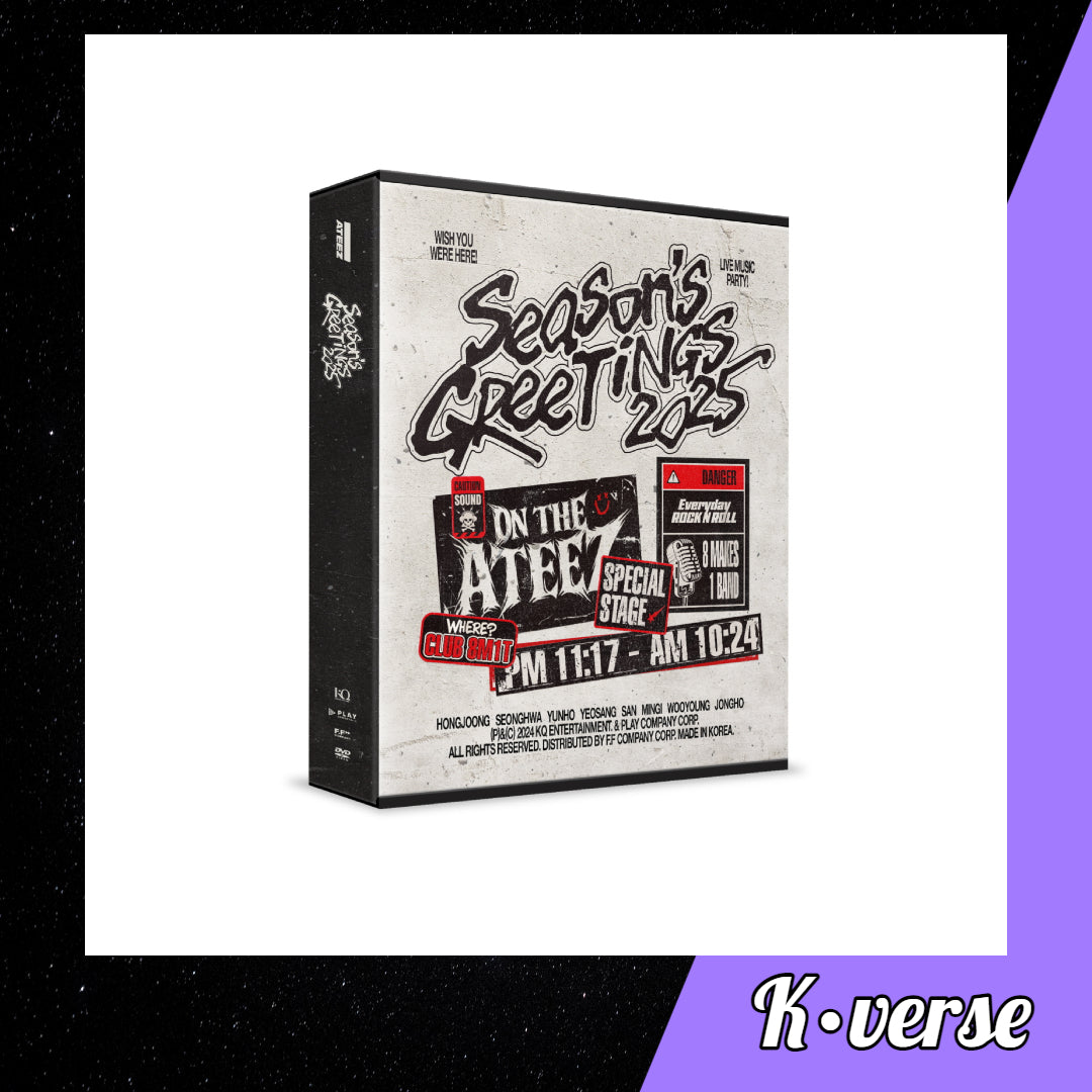 ATEEZ 2025 Season's Greetings '8 MAKES 1 BAND'