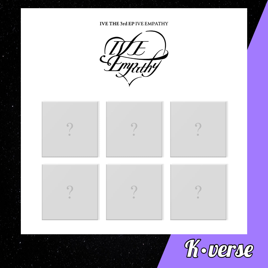 IVE 3rd EP Album 'Empathy' ver. Digipack
