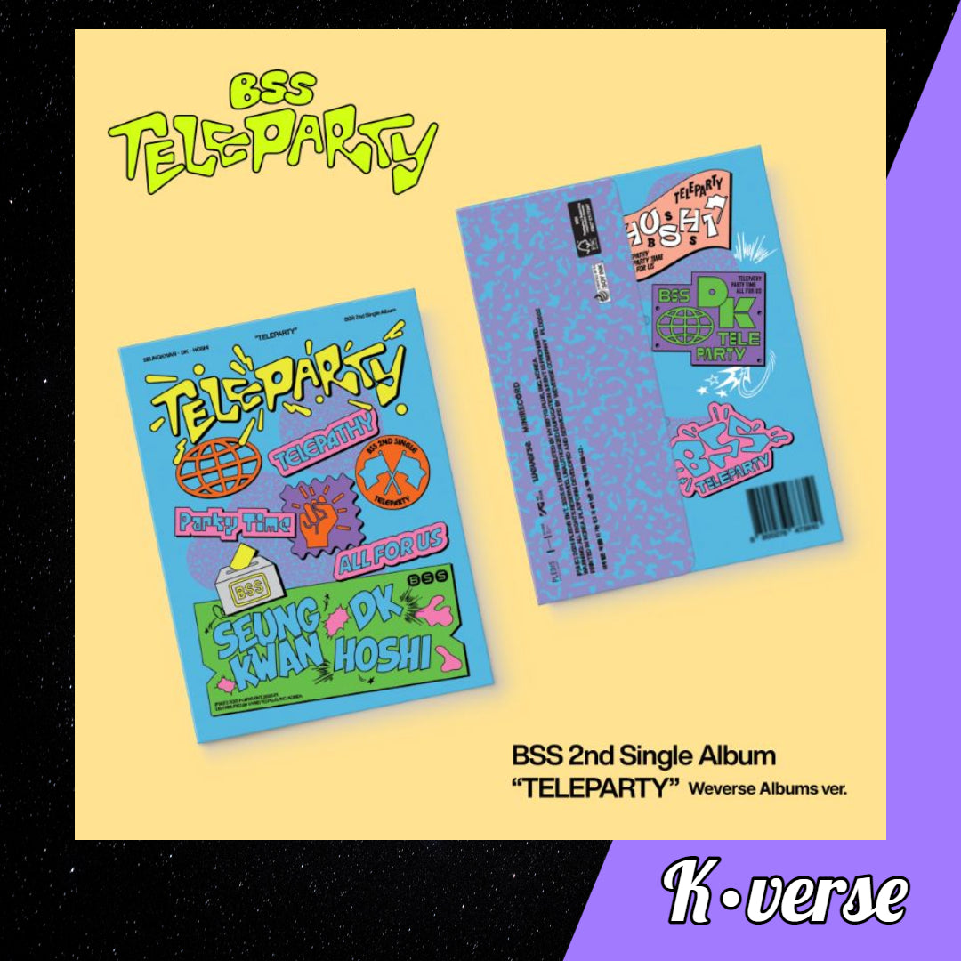 BSS 2nd Single Album 'TELEPARTY' ver. Weverse