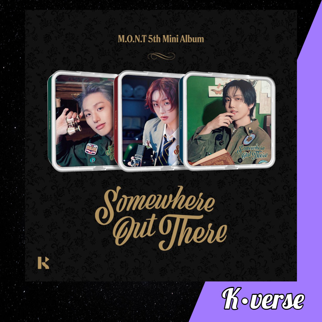M.O.N.T 5th Mini Album 'Somewhere Out There' ver. KiT (Random)