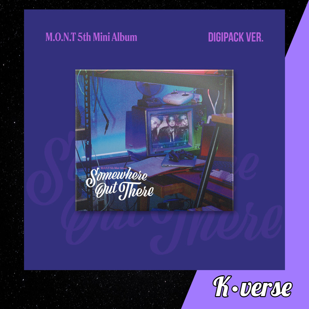 M.O.N.T 5th Mini Album 'Somewhere Out There' ver. Digipack