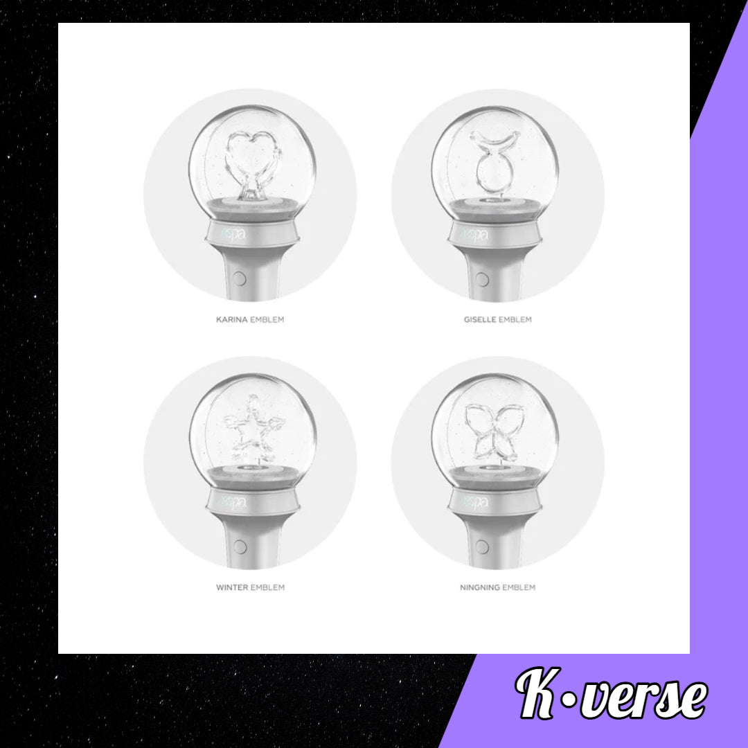 aespa Official Lightstick Custom Emblem Accessory