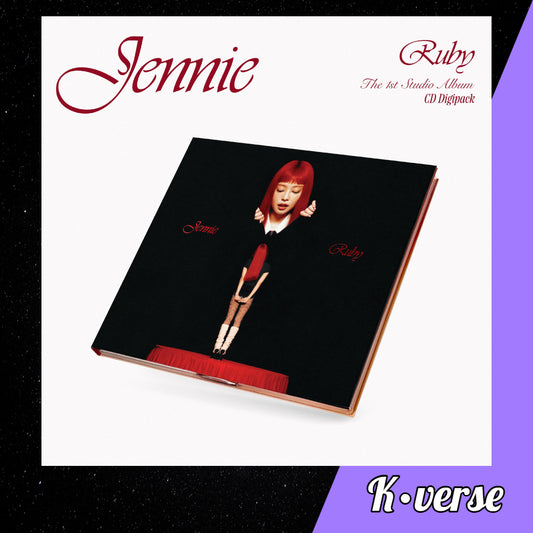 JENNIE 1st Studio Album 'Ruby' ver. Digipack