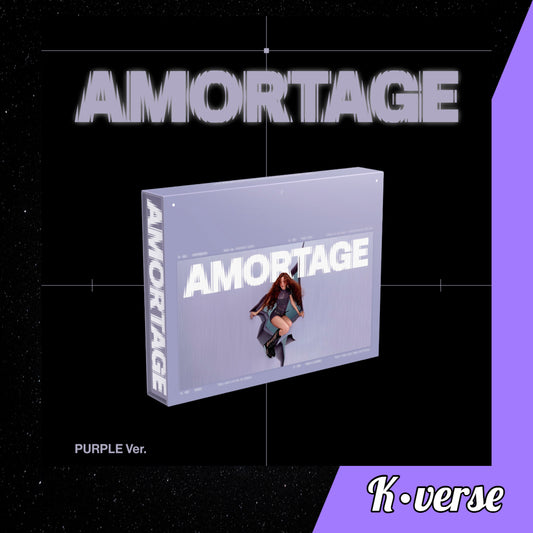 JISOO Mini Album 'AMORTAGE' ver. PURPLE