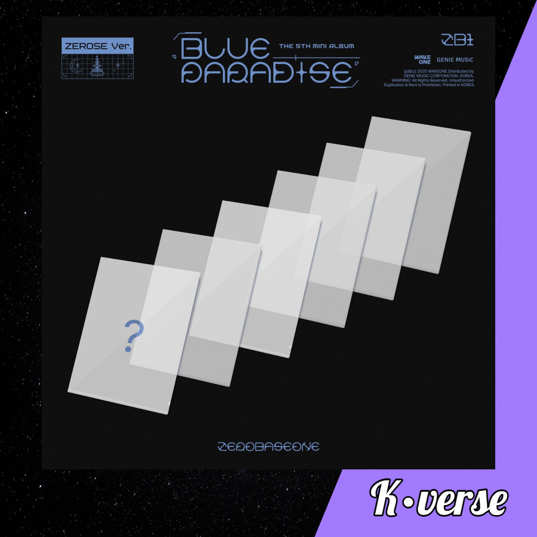 ZEROBASEONE 5th Mini Album 'BLUE PARADISE' ver. Zerose