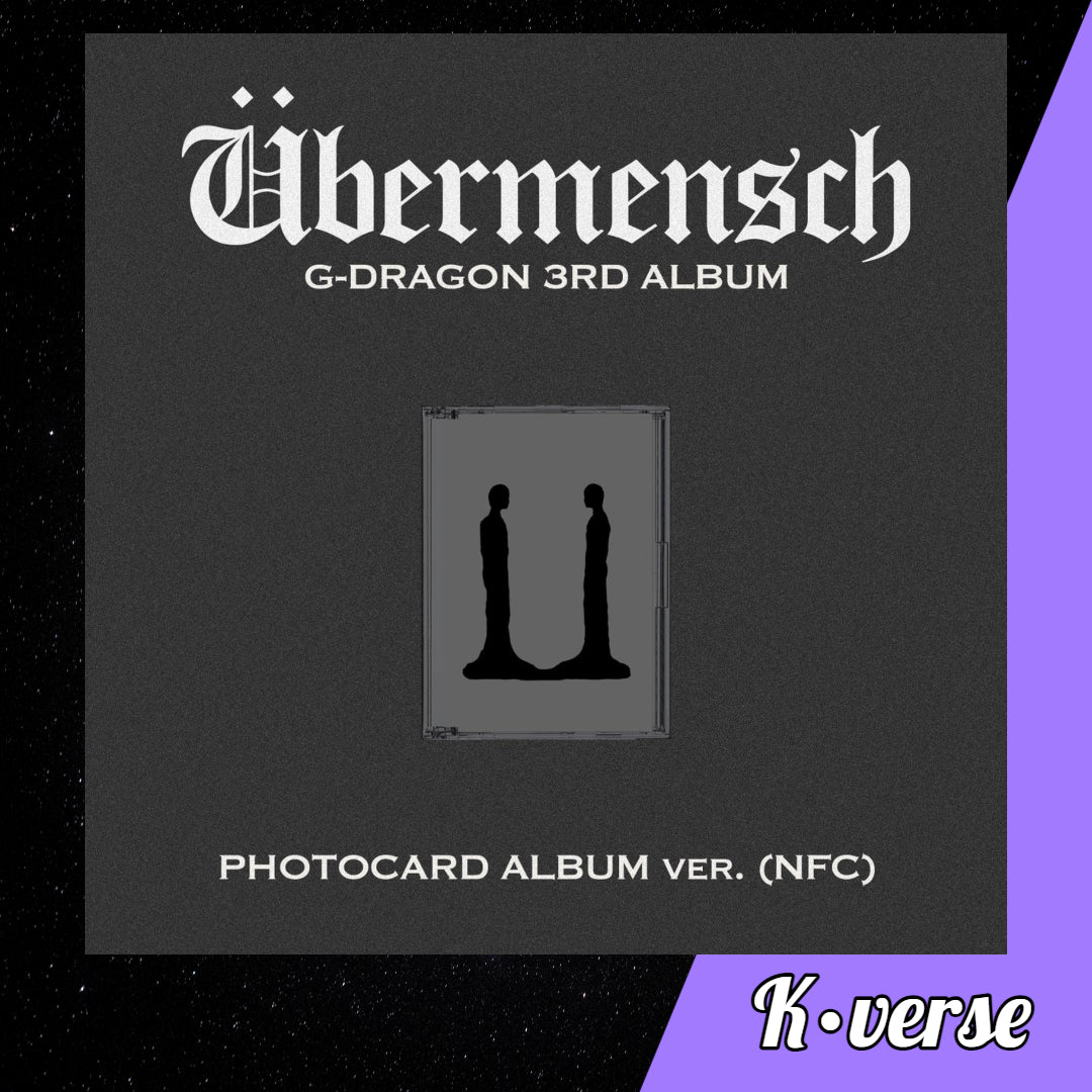 G-DRAGON 3rd Album 'Übermensch' ver. Photocard (NFC)