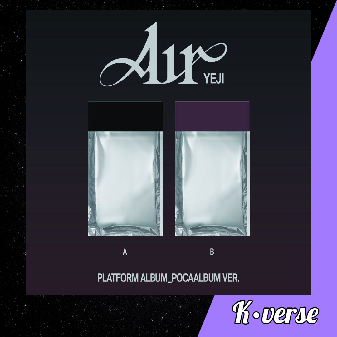 Yeji (ITZY) 1st Solo Debut Album 'AIR' ver. Pocaalbum (Random)