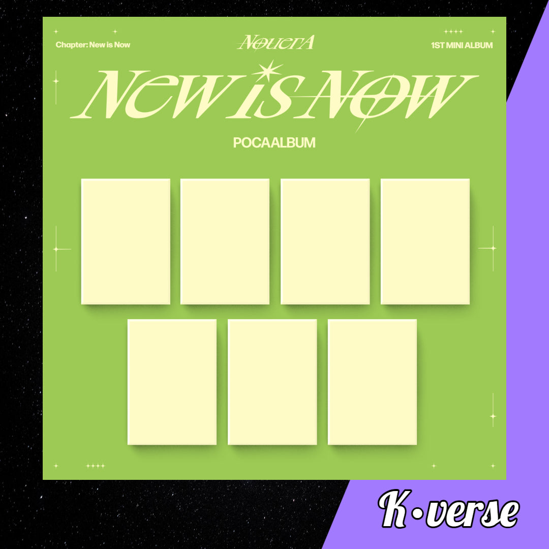 NouerA 1st Mini Album 'Chapter: New Is Now' Pocaalbum