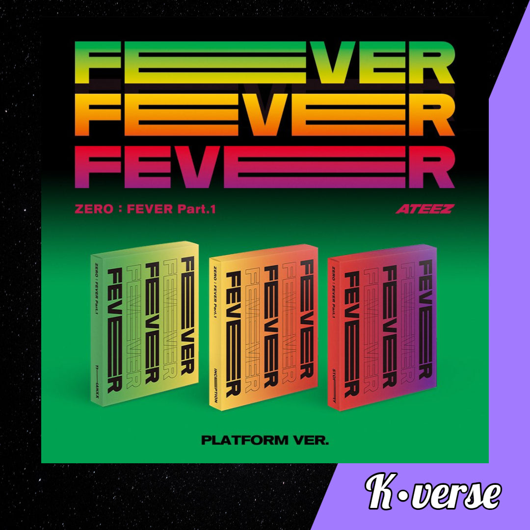 ATEEZ 'ZERO: FEVER Part. 1' ver. Platform