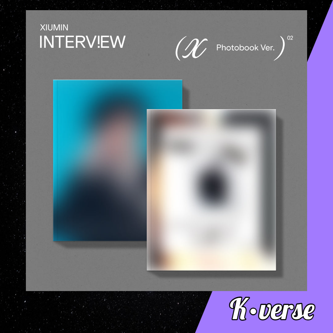 XIUMIN 2nd Mini Album 'INTERV!EW (X Photobook ver.)02'