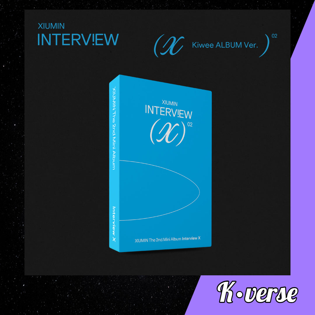 XIUMIN 2nd Mini Album 'INTERV!EW (X kiwee ver.)02'