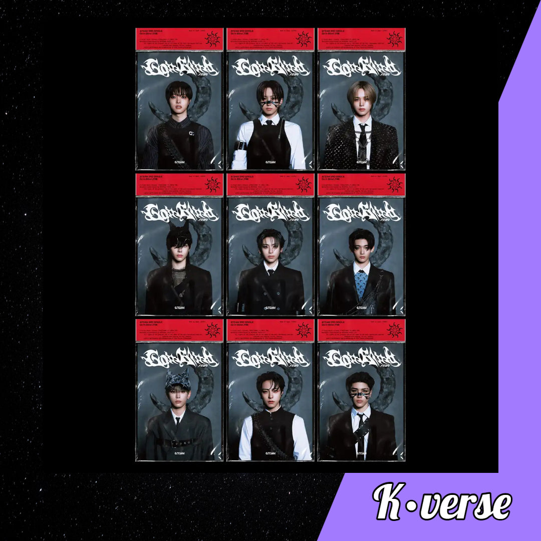 &TEAM 3rd Single Album 'GO IN BLIND' ver. Solo Jacket