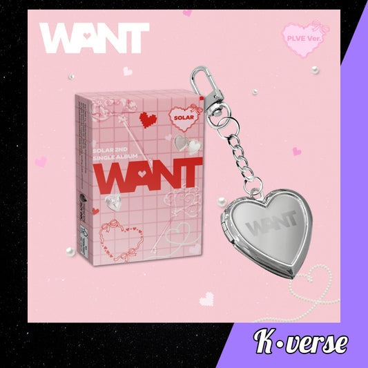 SOLAR 2nd Single Album 'WANT' ver. PLVE